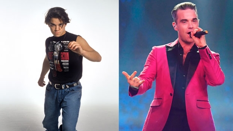 Robbie Williams 1992 und 2016