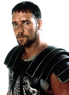 Russell Crowe in "Gladiator"