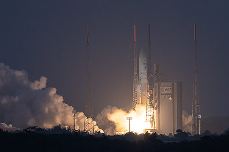 Ariane-5-Rakete beim Start