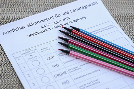 Salzburgs Landtagswahl