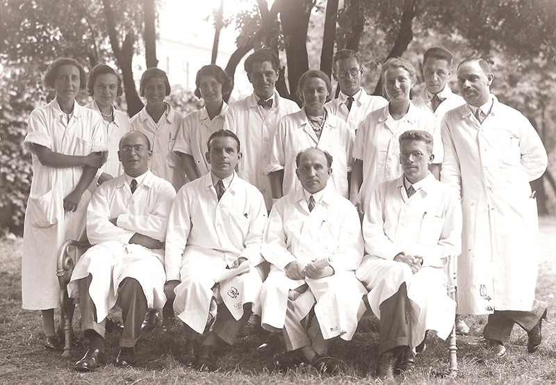 Gruppenbild 1933 mit Hans Asperger