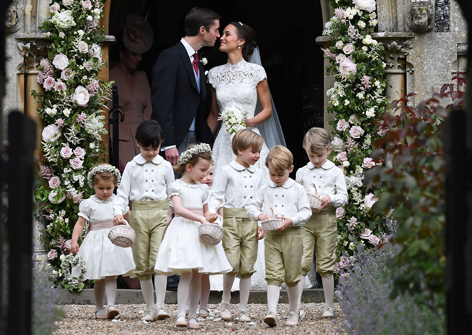 Pippa Middleton bei ihrer Hochzeit im Jahr 2017