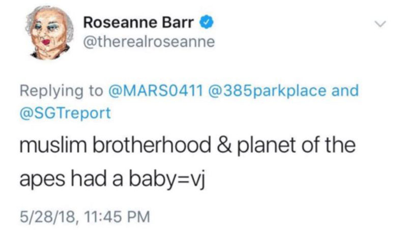 Roseanne Tweet