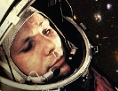Fotomontage von Juri Gagarin