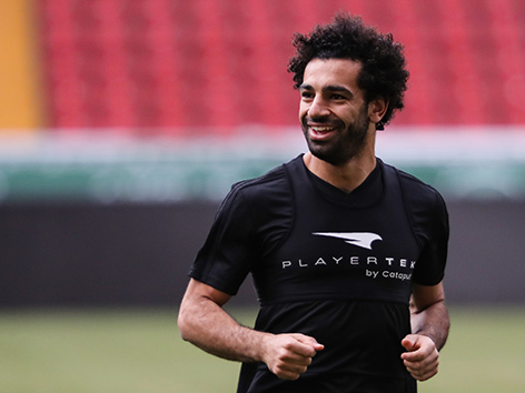 Der ägyptische Fußballspieler Mohamed Salah