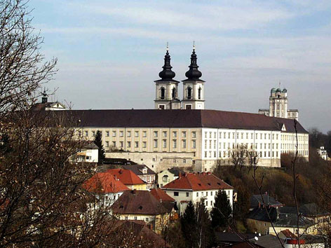 Sicht auf das Stift Kremsmünster in Oberösterreich