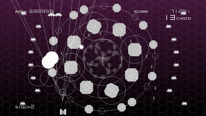 Bildschirmfoto aus "Space Invaders Infinity Gene"