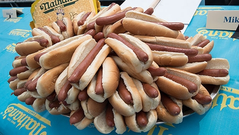 Hot Dog-Wettessen