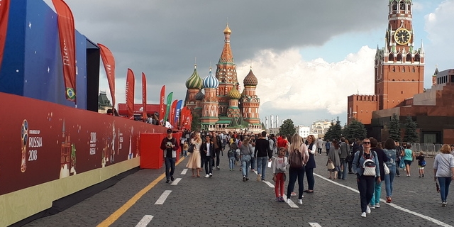 Moscow Red Square during WM