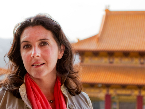 Die britische Historikerin Bettany Hughes präsentiert sieben heilige Stätten des Buddhismus