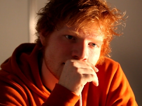 Ed Sheeran backstage Frequency 2012