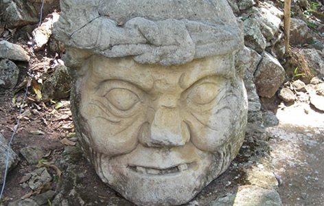 Maya-Gott Pauahtun aus dem heutigen Honduras