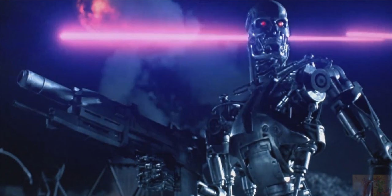 Roboterarmee aus Terminator 2