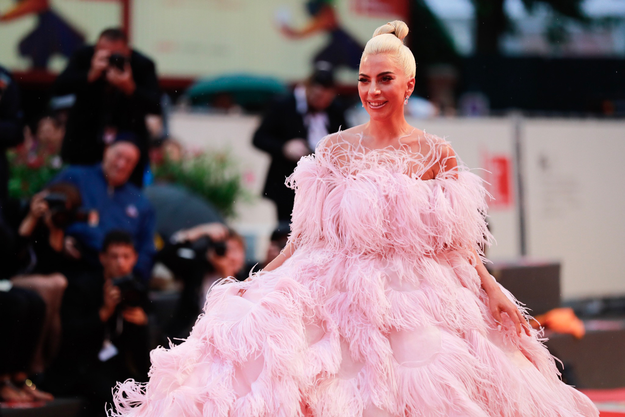 Lady Gaga am roten Teppich in Venedig