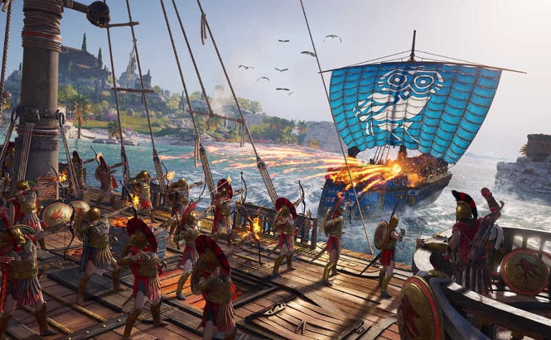 Screenshot vom Computerspiel "Assassin's Creed Odyssey"