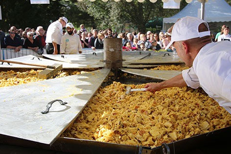 Kaiserschmarrnfest - Weltrekord