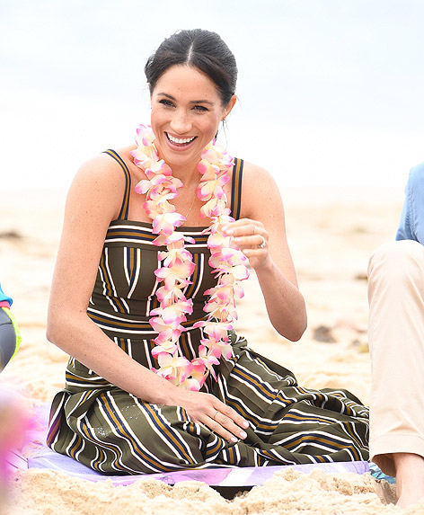 Prinz Harry und Herzogin Meghan am Bondi Beach