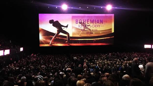 Premiere von „Bohemian Rhapsody“ in London – Max Bauer war dabei.