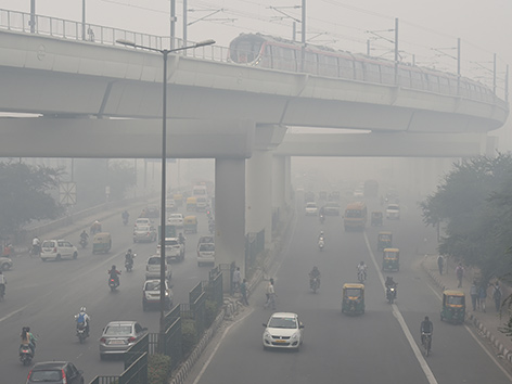 Delhi im Smog