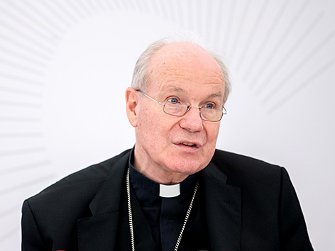 Kardinal Christoph Schönborn am Freitag, 09. November 2018, während einer PK zum Thema "Ergebnisse der Bischofskonferenz" in Wien