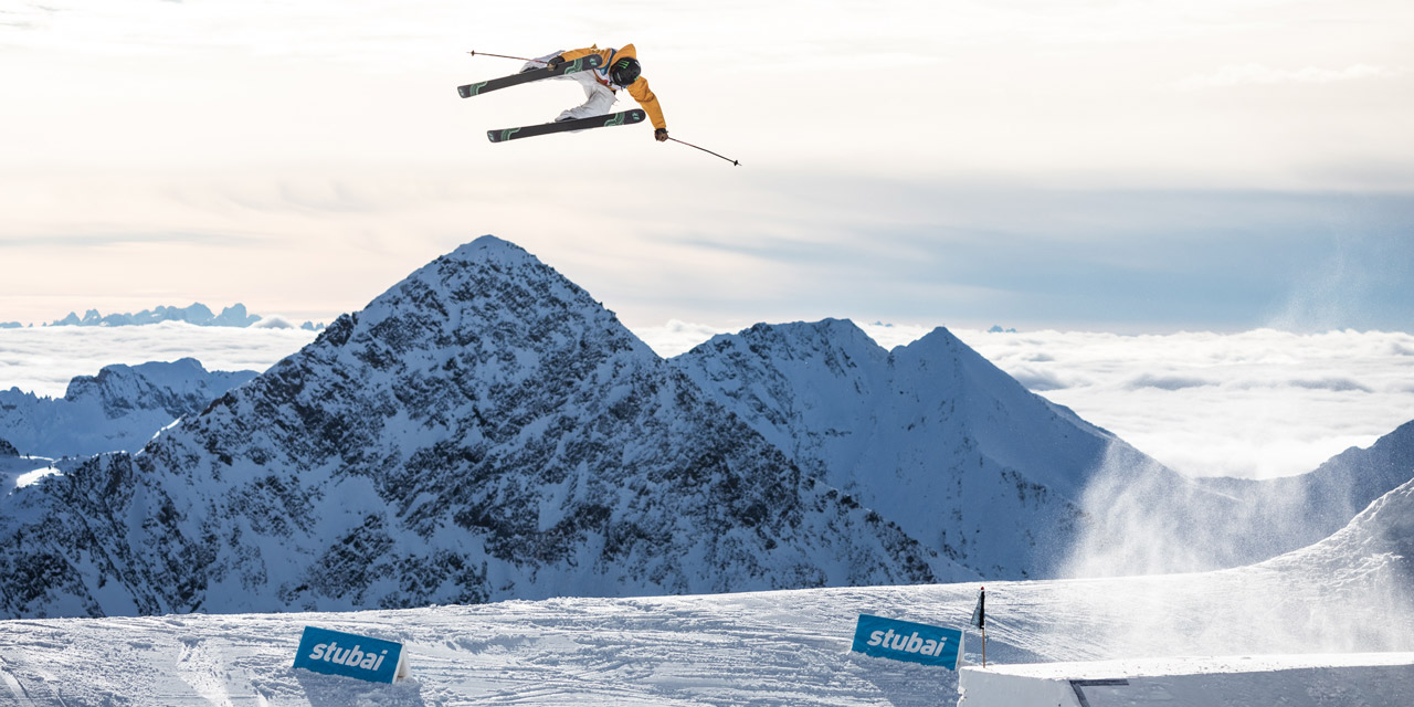 Bilder vom Freeski-Weltcup am Stubaier Gletscher