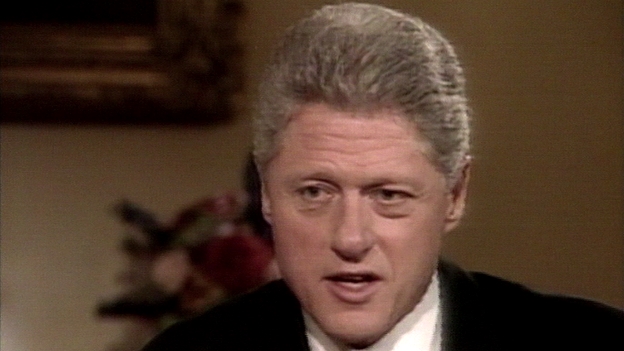 US-Präsident Bill Clinton Potrait