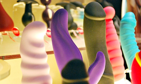 Sexspielzeuge in einem Store