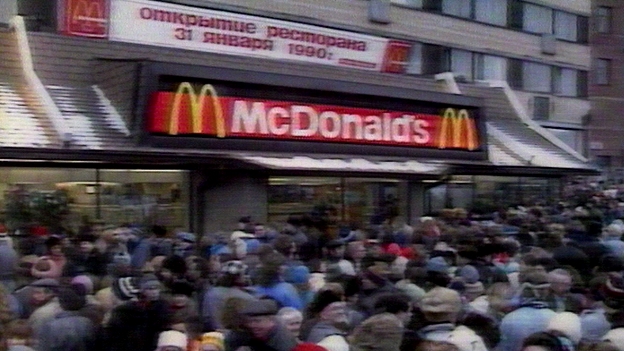 McDonald's Filiale am Puschkin Platz in Moskau