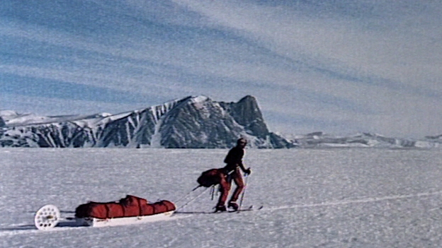 Reinhold Messner 1996 am Südpol