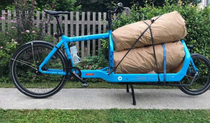 A cargo bike
