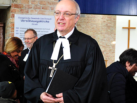 Der evangelisch-lutherische Bischof Michael Bünker