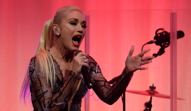 Gwen Stefani bei einem Konzert im Weißen Haus