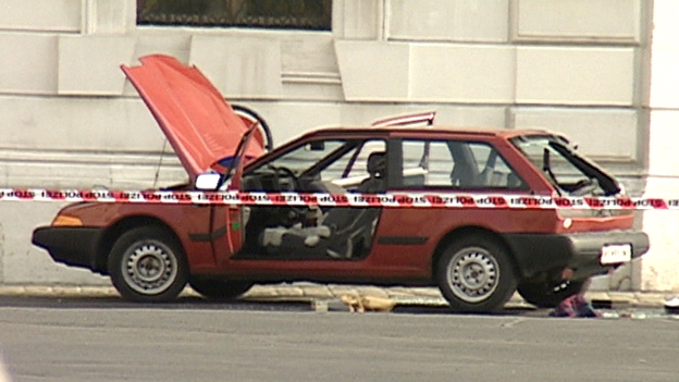 Autobombe vor der Wiener Hofburf 2002
