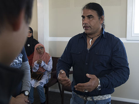 Abdul Aziz, Überlebender des Terroranschlags in Christchurch