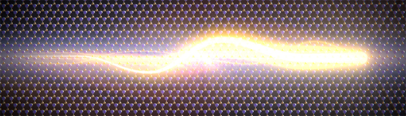 Exzitonen Lichtwelle: Die ultradünne Atomschicht wird zur Leuchtdiode