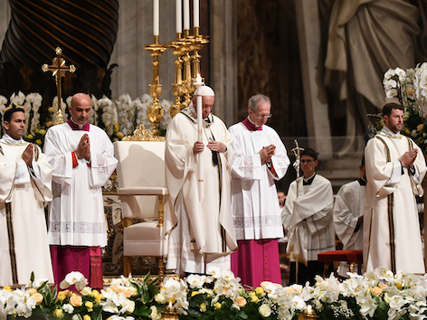 Papst Osternachtsfeier 2019