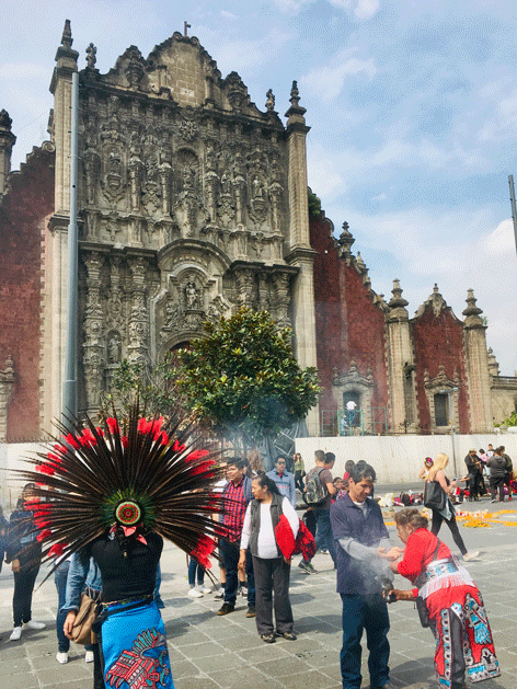 Mexiko Azteken Religion Reinigungsritual