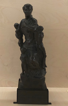 Die Skulptur von Hanak