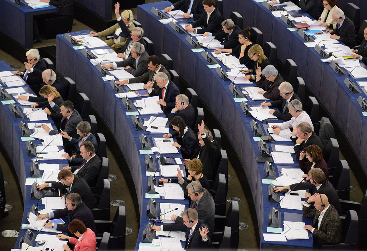 Abgeordnete im EU-Parlament