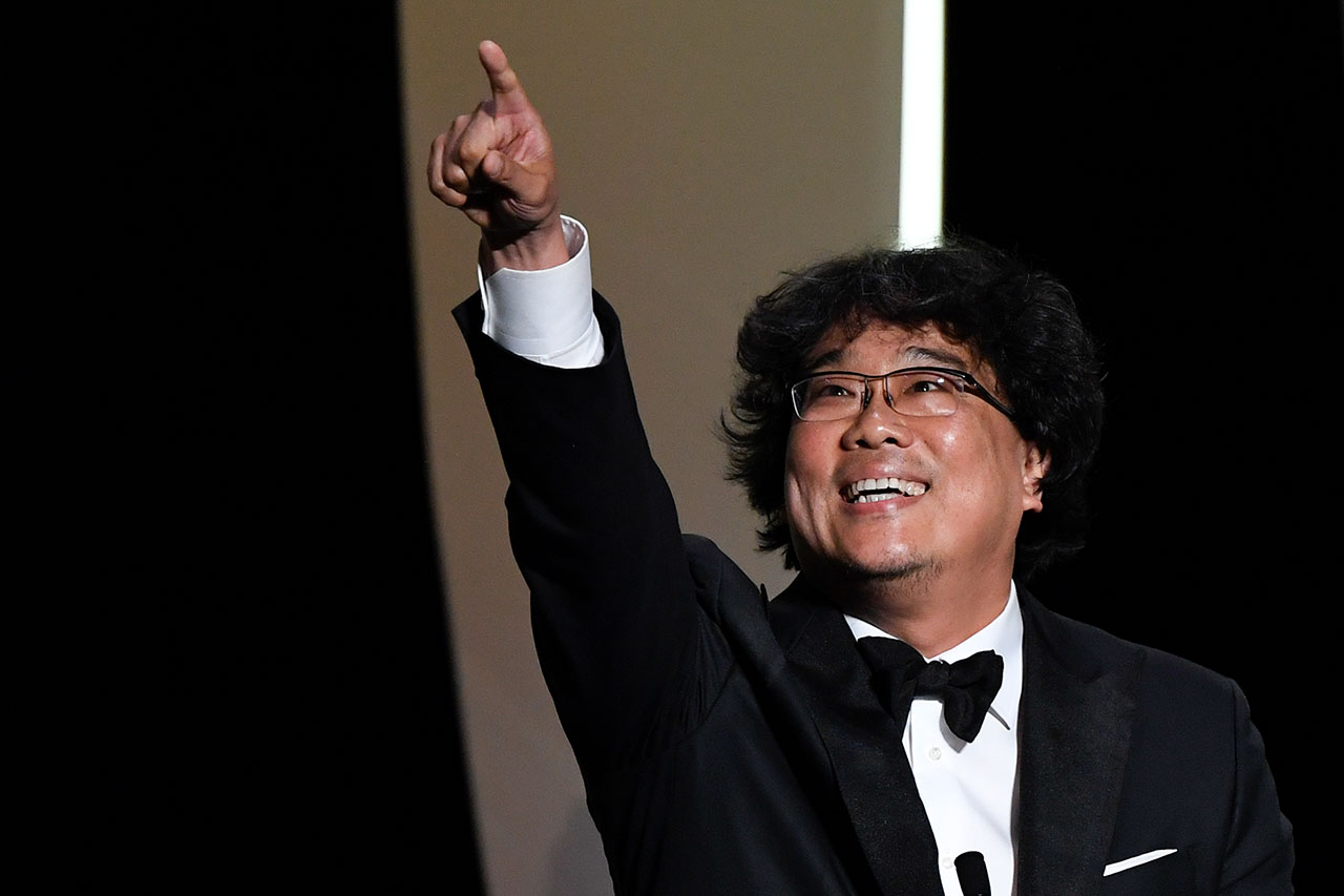 Regisseur Bong Joon Ho in Cannes
