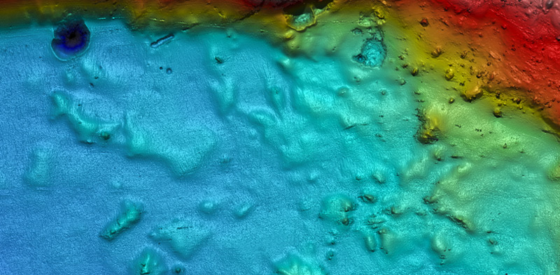 3D-Bild des Seebodens (Altausseer See)