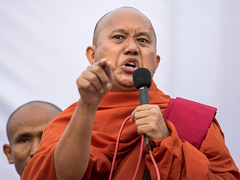 Der buddhistische Mönch und Hassprediger Wirathu