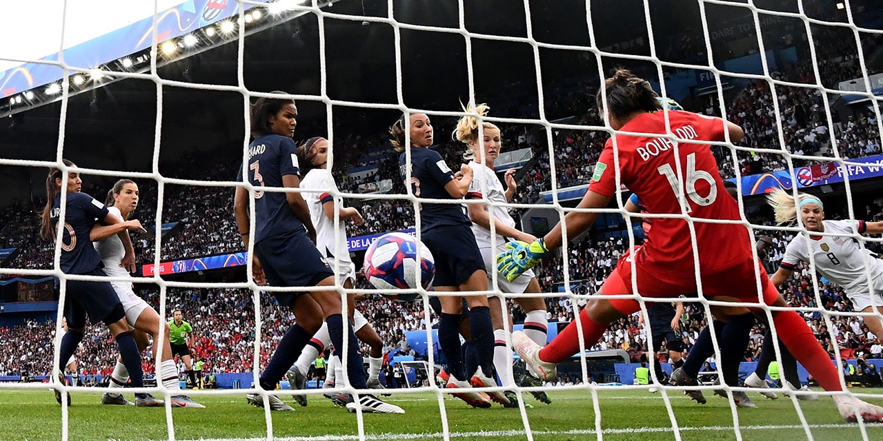 Frauen Worldcup: USA gegen Frankreich