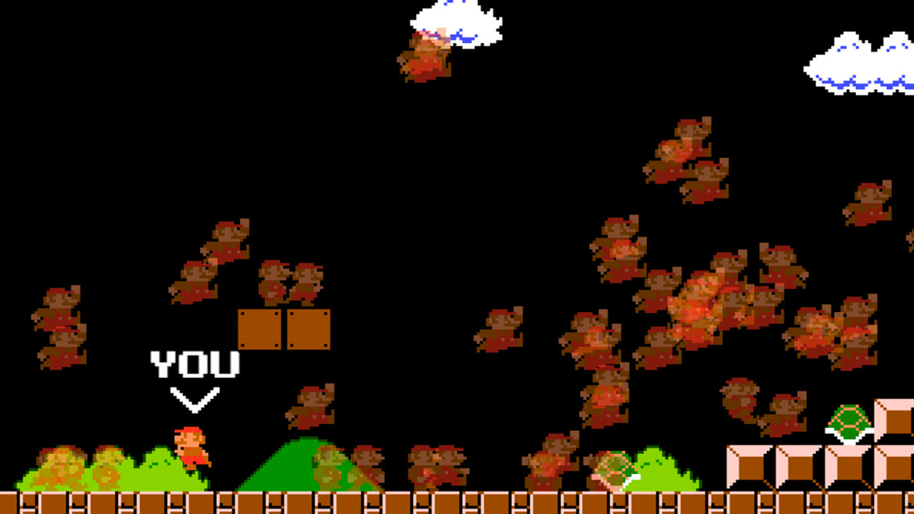Screenshot aus "Mario Royale"