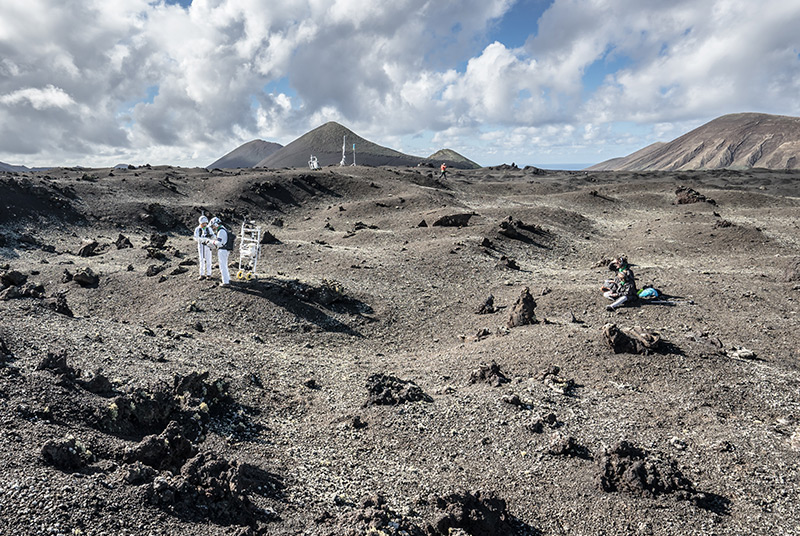 Hat auch etwas von der Mondoberfläche: Tests mit Mondmessgeräten auf der Insel Lanzarote