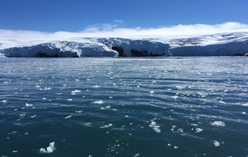 Schmelzendes Eis in der Antarktis