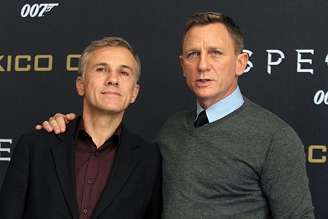Christoph Waltz und Daniel Craig