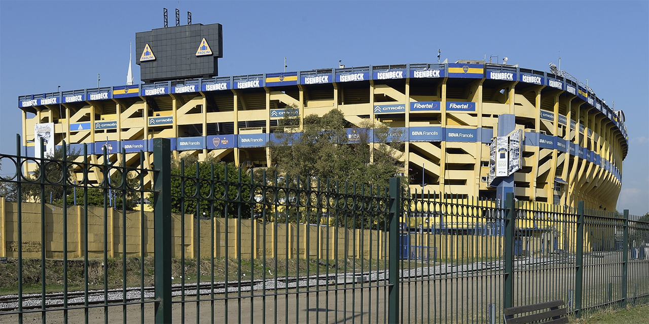 Das Boca-Stadion in Buenos Aires
