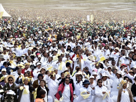 Papst Messe Madagaskar 1.000.000 Madagaskar