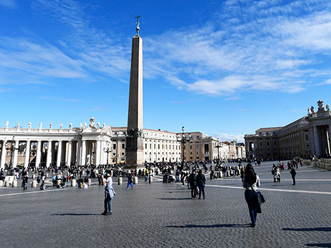 Obelisk in der Vatikan-Stadt